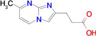 3-(7-methylimidazo[1,2-a]pyrimidin-2-yl)propanoic acid
