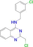 N-(3-chlorobenzyl)-2-(chloromethyl)quinazolin-4-amine