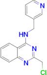 2-(chloromethyl)-N-(pyridin-3-ylmethyl)quinazolin-4-amine