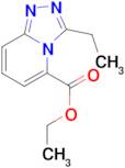 ethyl 3-ethyl[1,2,4]triazolo[4,3-a]pyridine-5-carboxylate