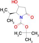 tert-butyl (2S)-3-hydroxy-2-isopropyl-5-oxopyrrolidine-1-carboxylate