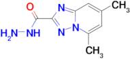 5,7-dimethyl[1,2,4]triazolo[1,5-a]pyridine-2-carbohydrazide