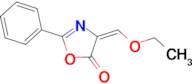 (4E)-4-(ethoxymethylene)-2-phenyl-1,3-oxazol-5(4H)-one