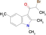 2-bromo-1-(1,2,5-trimethyl-1H-indol-3-yl)propan-1-one