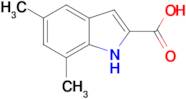 5,7-dimethyl-1H-indole-2-carboxylic acid