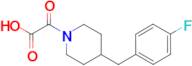 [4-(4-fluorobenzyl)piperidin-1-yl](oxo)acetic acid