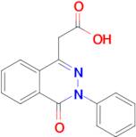 (4-oxo-3-phenyl-3,4-dihydrophthalazin-1-yl)acetic acid