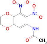 N-(7,8-dinitro-2,3-dihydro-1,4-benzodioxin-6-yl)acetamide