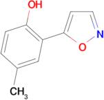 2-isoxazol-5-yl-4-methylphenol