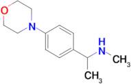 N-methyl-1-(4-morpholin-4-ylphenyl)ethanamine