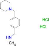 N-methyl-1-[4-(piperidin-1-ylmethyl)phenyl]methanamine dihydrochloride