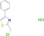 2-(chloromethyl)-4-phenyl-1,3-thiazole hydrochloride