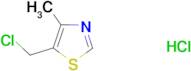 5-(chloromethyl)-4-methyl-1,3-thiazole hydrochloride
