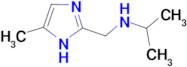 N-[(4-methyl-1H-imidazol-2-yl)methyl]propan-2-amine