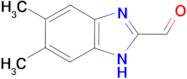 5,6-dimethyl-1H-benzimidazole-2-carbaldehyde