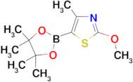 2-Methoxy-4-methyl-5-(4,4,5,5-tetramethyl-1,3,2-dioxaborolan-2-yl)-1,3-thiazole