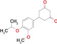 5-(4-isopropoxy-3-methoxyphenyl)cyclohexane-1,3-dione