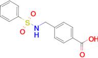 4-{[(phenylsulfonyl)amino]methyl}benzoic acid