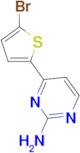 4-(5-bromo-2-thienyl)pyrimidin-2-amine