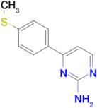 4-[4-(methylthio)phenyl]pyrimidin-2-amine