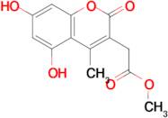 methyl (5,7-dihydroxy-4-methyl-2-oxo-2H-chromen-3-yl)acetate