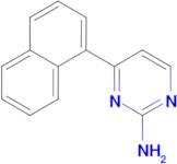 4-(1-naphthyl)pyrimidin-2-amine