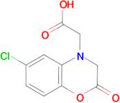 (6-chloro-2-oxo-2,3-dihydro-4H-1,4-benzoxazin-4-yl)acetic acid