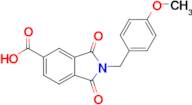 2-(4-methoxybenzyl)-1,3-dioxoisoindoline-5-carboxylic acid