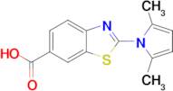 2-(2,5-dimethyl-1H-pyrrol-1-yl)-1,3-benzothiazole-6-carboxylic acid