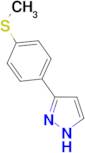 3-[4-(methylthio)phenyl]-1H-pyrazole