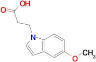 3-(5-methoxy-1H-indol-1-yl)propanoic acid