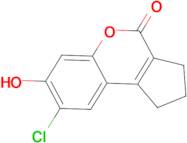 8-chloro-7-hydroxy-2,3-dihydrocyclopenta[c]chromen-4(1H)-one