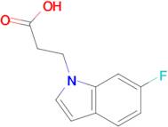 3-(6-fluoro-1H-indol-1-yl)propanoic acid