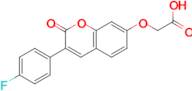 {[3-(4-fluorophenyl)-2-oxo-2H-chromen-7-yl]oxy}acetic acid