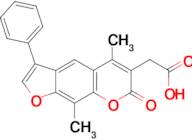 (5,9-dimethyl-7-oxo-3-phenyl-7H-furo[3,2-g]chromen-6-yl)acetic acid