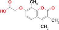 [(3,4,8-trimethyl-2-oxo-2H-chromen-7-yl)oxy]acetic acid