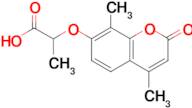 2-[(4,8-dimethyl-2-oxo-2H-chromen-7-yl)oxy]propanoic acid