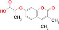 2-[(3,4-dimethyl-2-oxo-2H-chromen-7-yl)oxy]propanoic acid