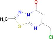 7-(chloromethyl)-2-methyl-5H-[1,3,4]thiadiazolo[3,2-a]pyrimidin-5-one