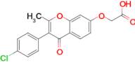 {[3-(4-chlorophenyl)-2-methyl-4-oxo-4H-chromen-7-yl]oxy}acetic acid