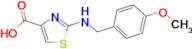 2-[(4-methoxybenzyl)amino]-1,3-thiazole-4-carboxylic acid