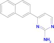 4-(2-naphthyl)pyrimidin-2-amine