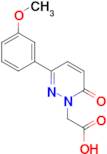 [3-(3-methoxyphenyl)-6-oxopyridazin-1(6H)-yl]acetic acid