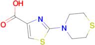 2-thiomorpholin-4-yl-1,3-thiazole-4-carboxylic acid