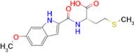 N-[(6-methoxy-1H-indol-2-yl)carbonyl]-L-methionine