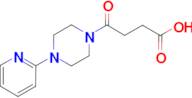 4-oxo-4-(4-pyridin-2-ylpiperazin-1-yl)butanoic acid