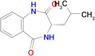 (3S)-3-isobutyl-3,4-dihydro-1H-1,4-benzodiazepine-2,5-dione