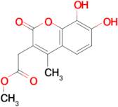 methyl (7,8-dihydroxy-4-methyl-2-oxo-2H-chromen-3-yl)acetate