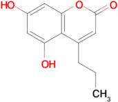 5,7-dihydroxy-4-propyl-2H-chromen-2-one