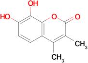 7,8-dihydroxy-3,4-dimethyl-2H-chromen-2-one